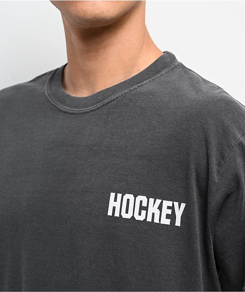 Hockey Waiting Pepper Grey T-Shirt