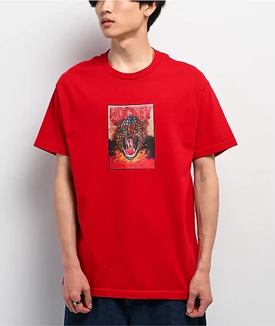Hockey War On Ice Red T-Shirt