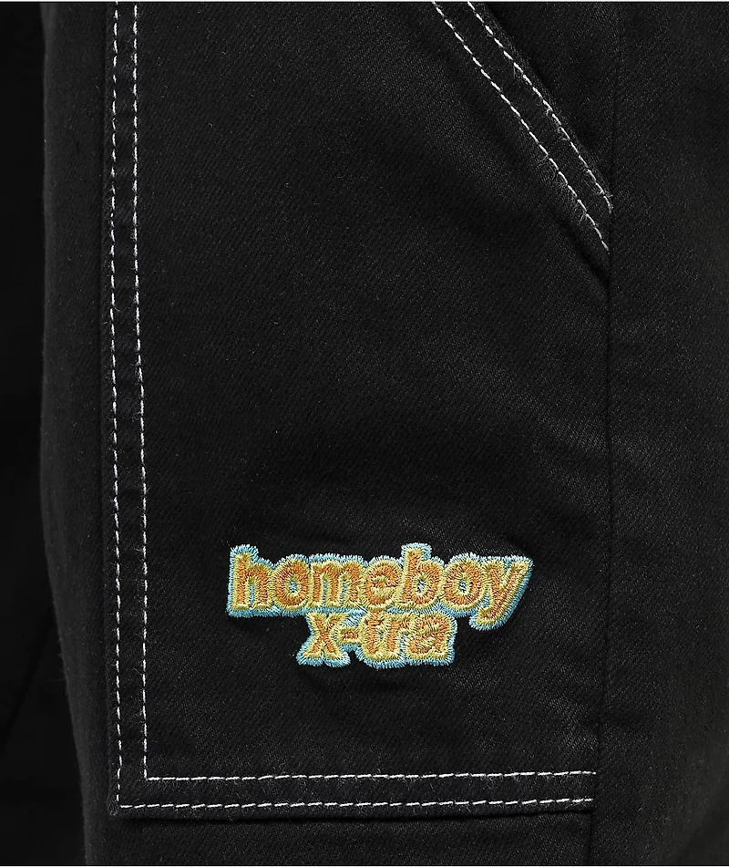 Homeboy X-Tra Black Carpenter Jeans