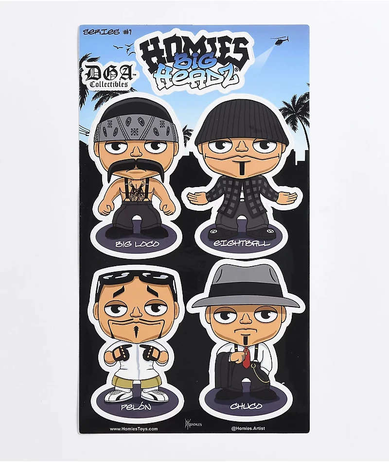 Homies Bighead 1 Sticker Sheet