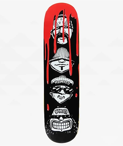 Homies x Pizza 4 Heads Blood 8.0" Skateboard Deck