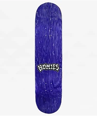 Homies x Pizza Smile Doodle 8.25" Skateboard Deck