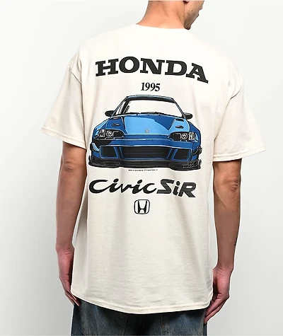 Honda 1995 Civic SiR-II EG Tan T-Shirt