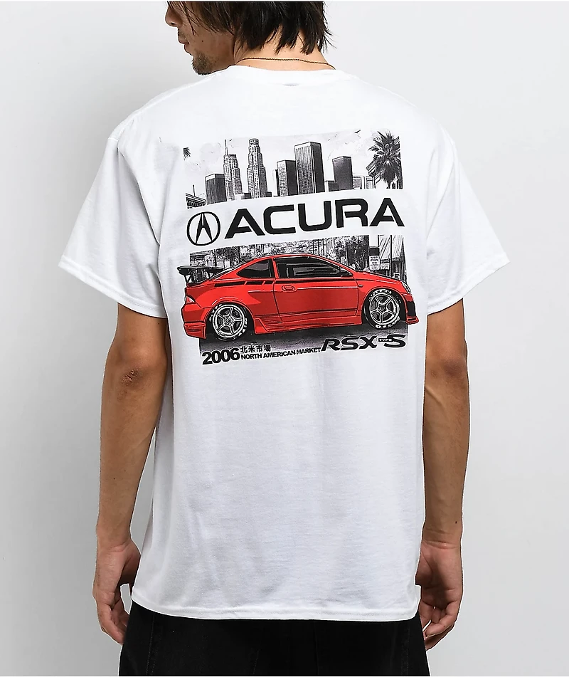 Honda Acura RSX White T-Shirt