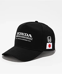 Honda Alliance Black Snapback Hat