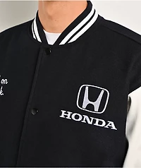 Honda Breed Navy & White Varsity Jacket