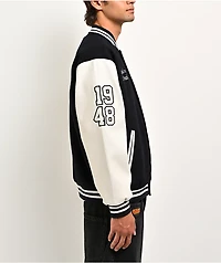 Honda Breed Navy & White Varsity Jacket