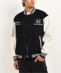 Honda Breed Navy & White Varsity Jacket