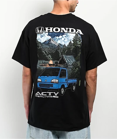 Honda Camping ACTY Black T-Shirt