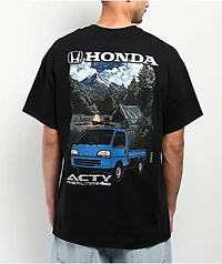 Honda Camping ACTY Black T-Shirt