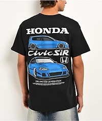 Honda Civic SiR Black T-Shirt