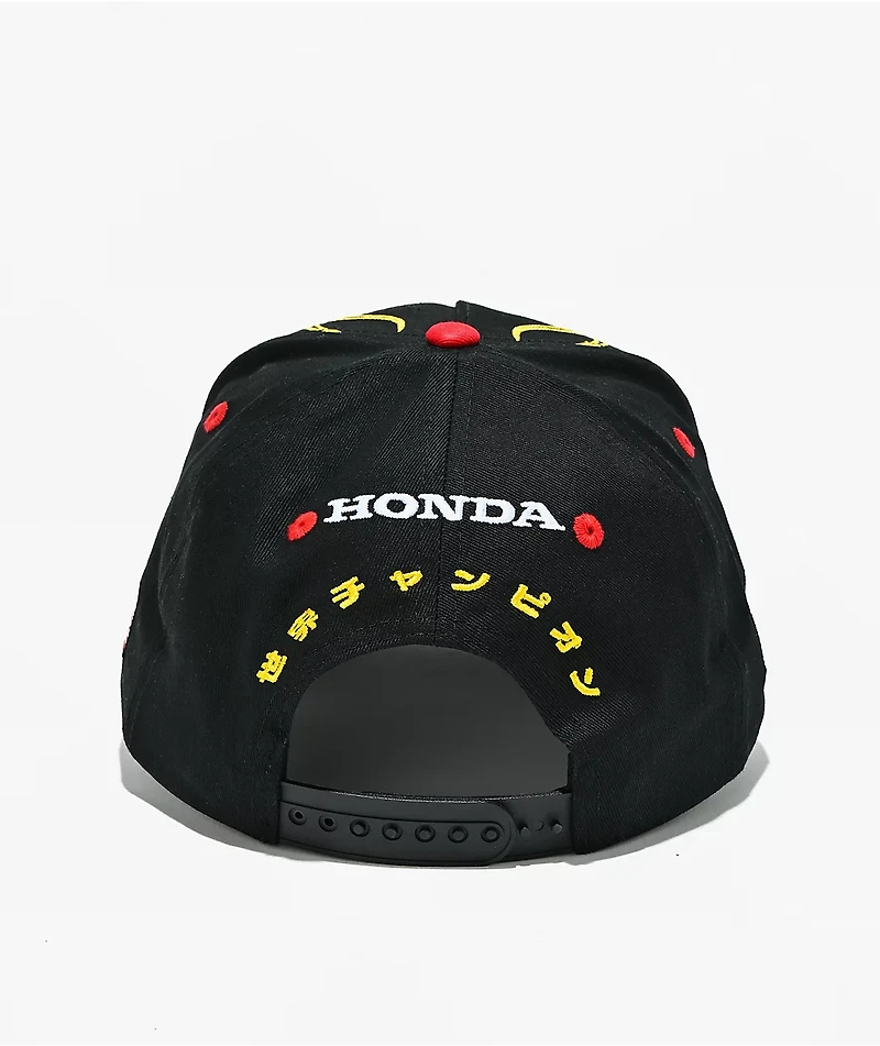 Honda Daytona Black Snapback Hat
