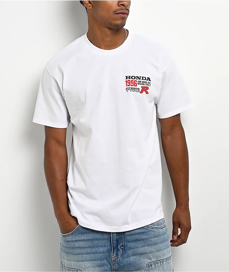 Honda Enjoy Integra White T-Shirt