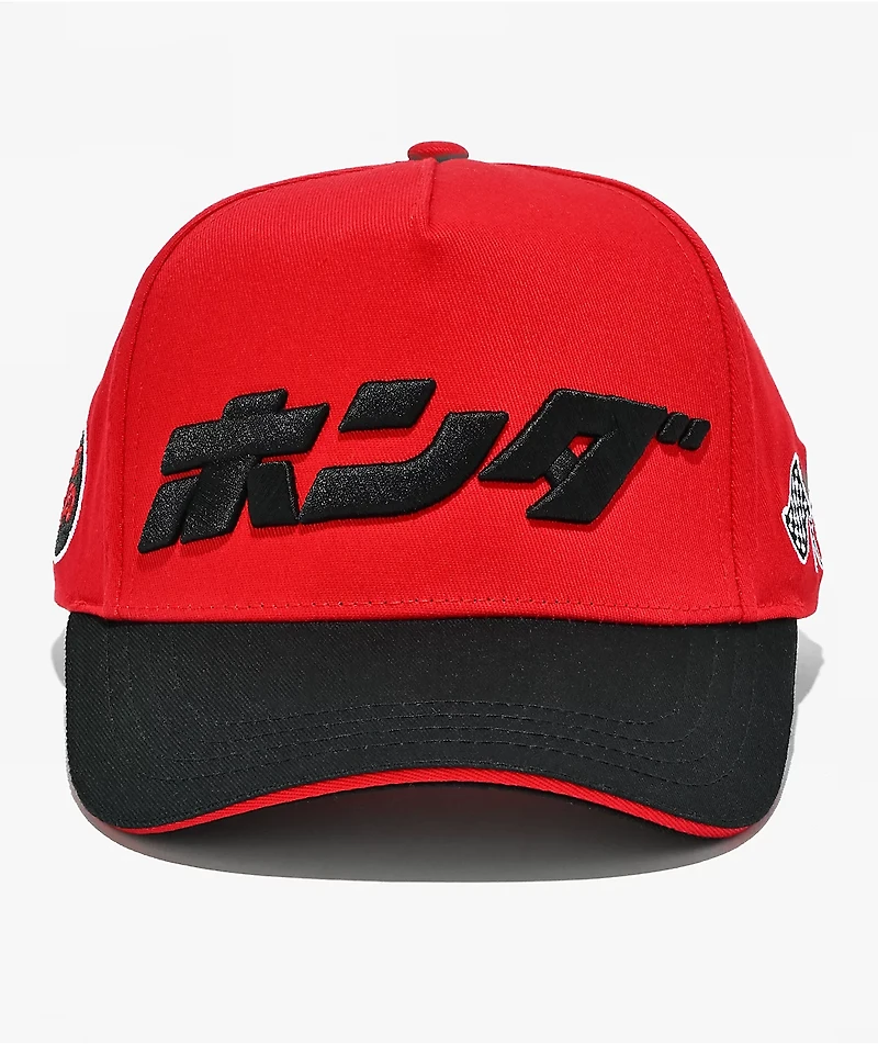 Honda Magna Red & Black Snapback Hat