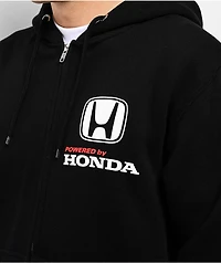 Honda Power Stack Black Zip Hoodie