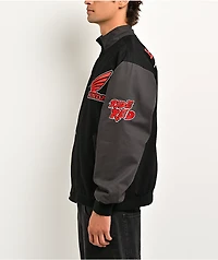Honda Precision Black & Grey Racing Jacket