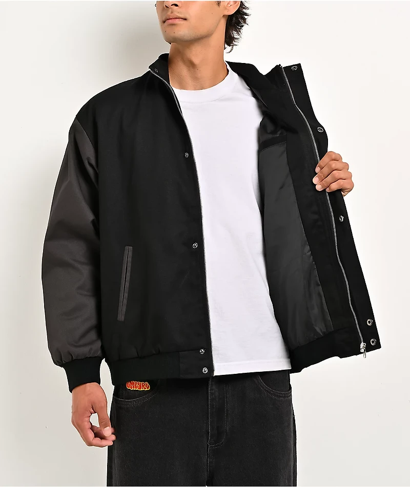 Honda Precision Black & Grey Racing Jacket