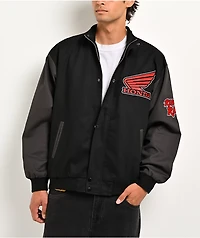 Honda Precision Black & Grey Racing Jacket
