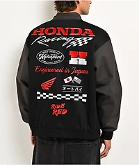 Honda Precision Black & Grey Racing Jacket