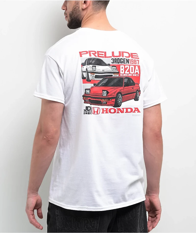 Honda Prelude To Perfection White T-Shirt