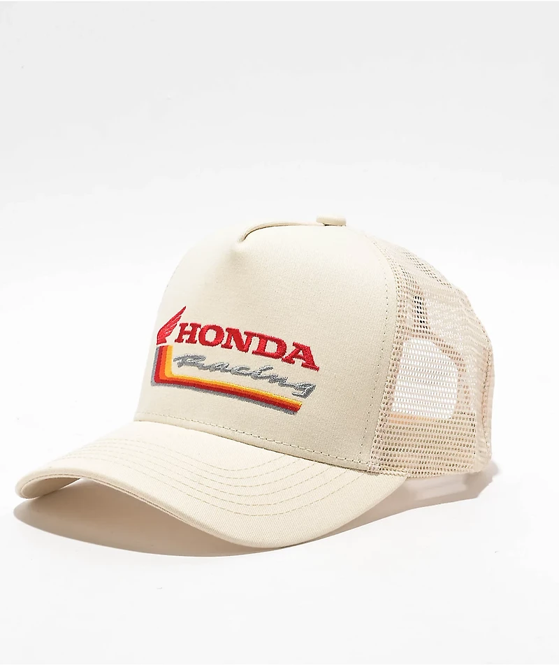 Honda Racer Natural Trucker Hat