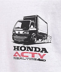 Honda Real Time 4WD White T-Shirt