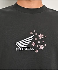 Honda Sakura Wing Charcoal T-Shirt