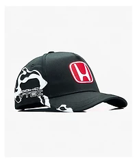 Honda Smoke Black Snapback Hat