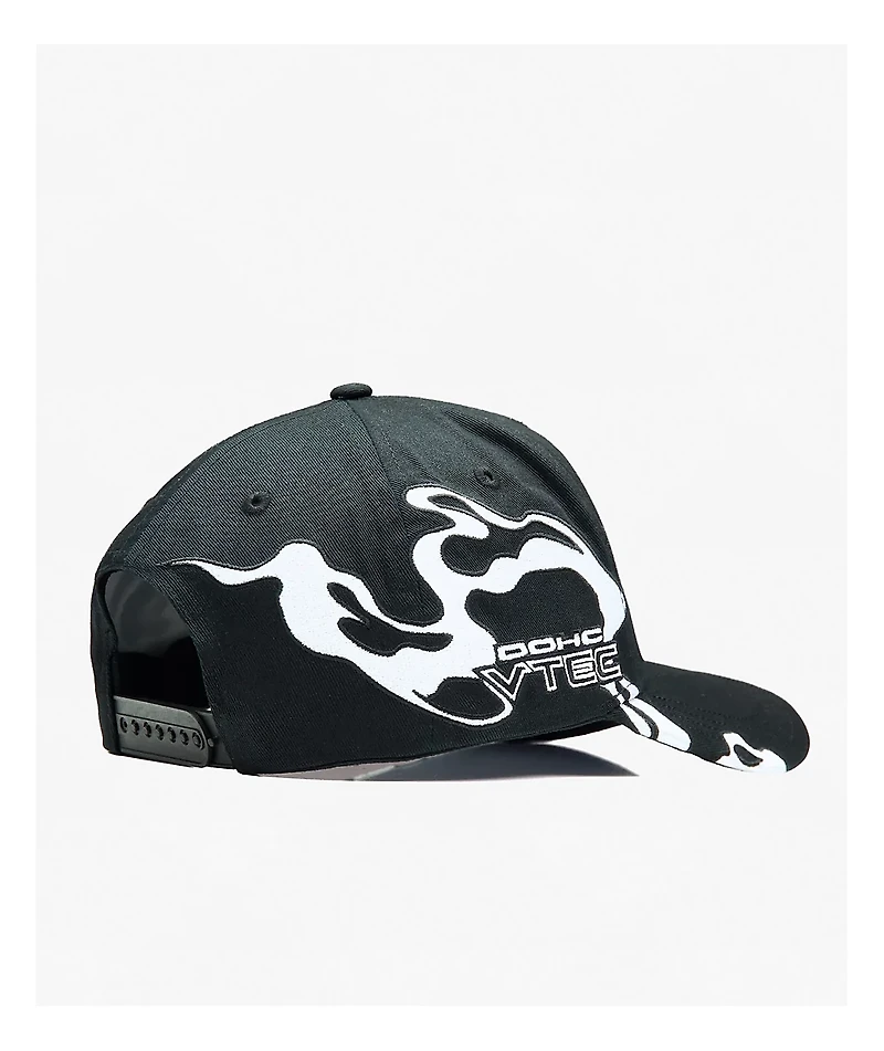 Honda Smoke Black Snapback Hat