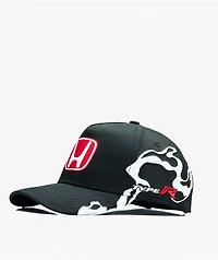 Honda Smoke Black Snapback Hat