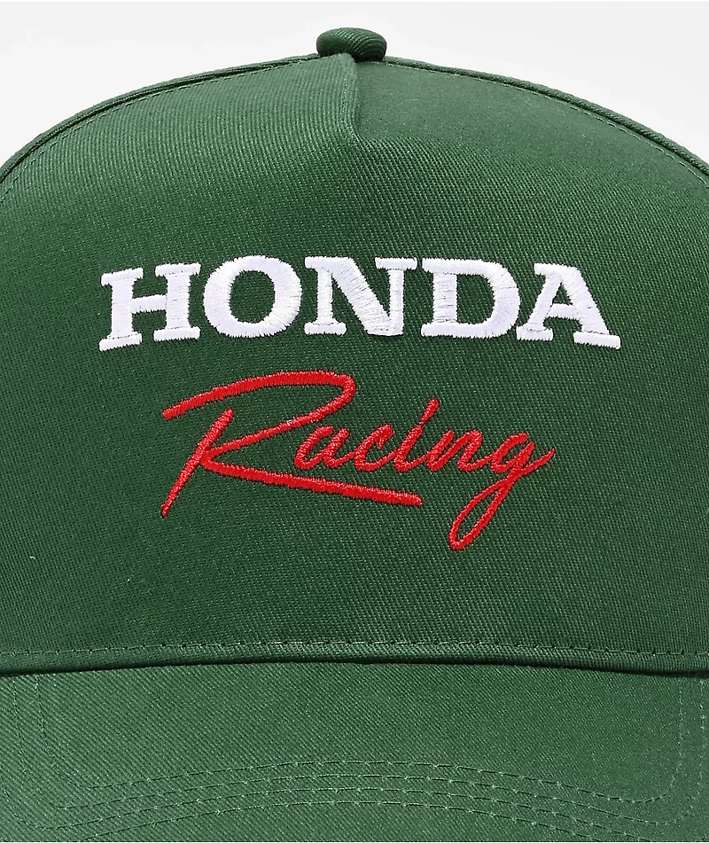 Honda Traction Dark Green Snapback Hat