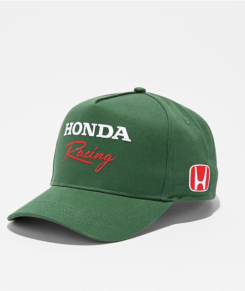 Honda Traction Dark Green Snapback Hat