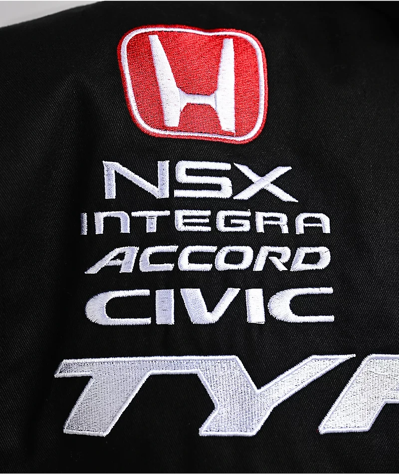 Honda Tribute Red & Black Racing Jacket