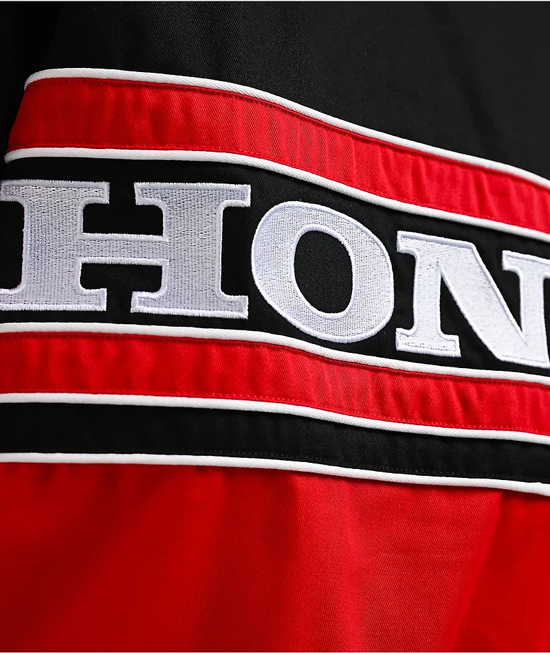 Honda Tribute Red & Black Racing Jacket