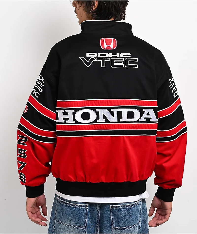 Honda Tribute Red & Black Racing Jacket