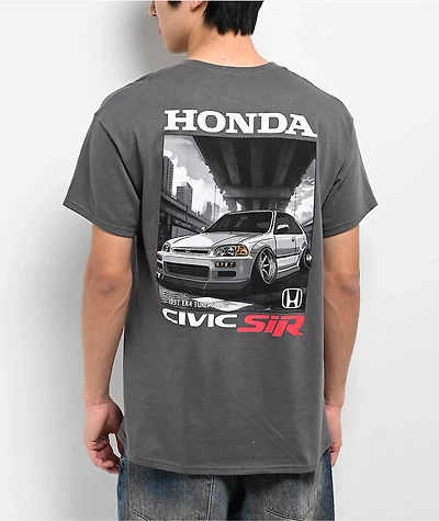 Honda Under The Bridge Charcoal T-Shirt
