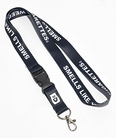 Honey TV Weed Cigs Black Lanyard