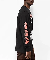 Hoodlum by Darby Allin Burn To The Ground Black Long Sleeve T-Shirt