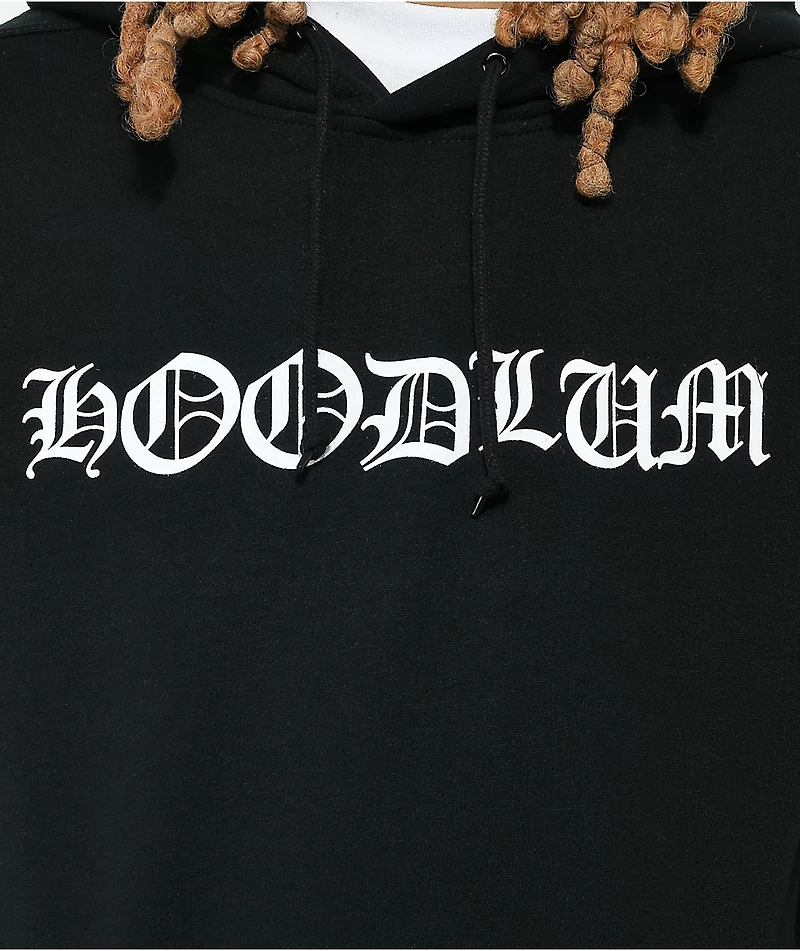 Hoodlum by Darby Allin Logo Black Hoodie