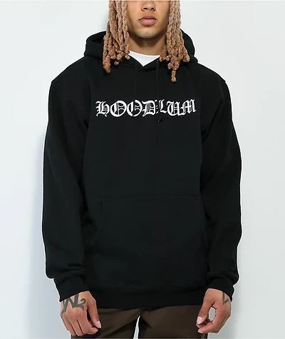 Hoodlum by Darby Allin Logo Black Hoodie