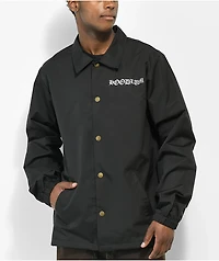 Hoodlum by Darby Allin Spine Black Coaches Jacket
