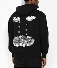 Hoodlum by Darby Allin Tac Eyes Black Hoodie