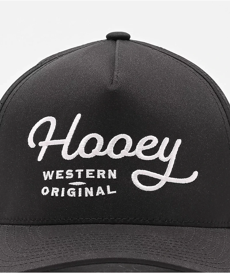 Hooey Western Original Black Snapback Hat