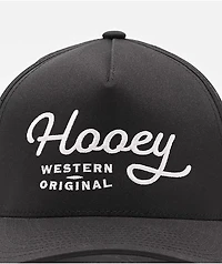 Hooey Western Original Black Snapback Hat