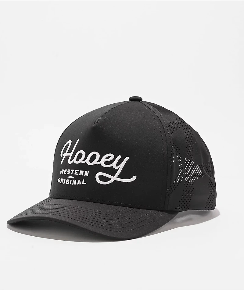 Hooey Western Original Black Snapback Hat