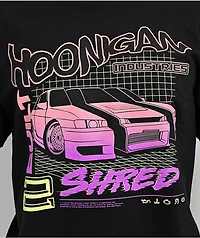Hoonigan Built To Shred Black T-Shirt