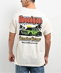 Hoonigan Carcaine Garage Natural T-Shirt