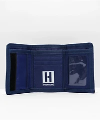 Hoonigan Dive Red, White & Blue Trifold Wallet