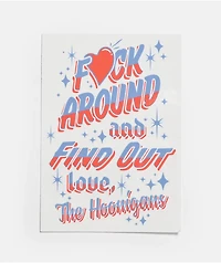 Hoonigan FAFO V2 Sticker