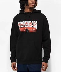 Hoonigan FC Rotary Black Hoodie